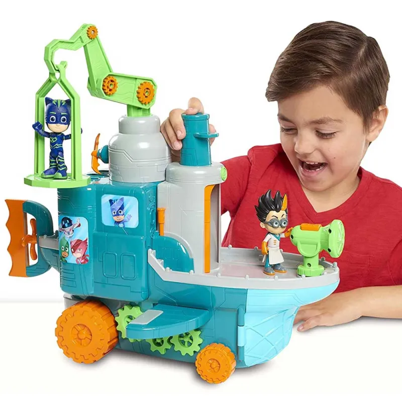 Pj Mask Super Pigiamini Playset Romeo‘s Factory Veicolo 2 Personaggi Luci Suoni Compra Adesso