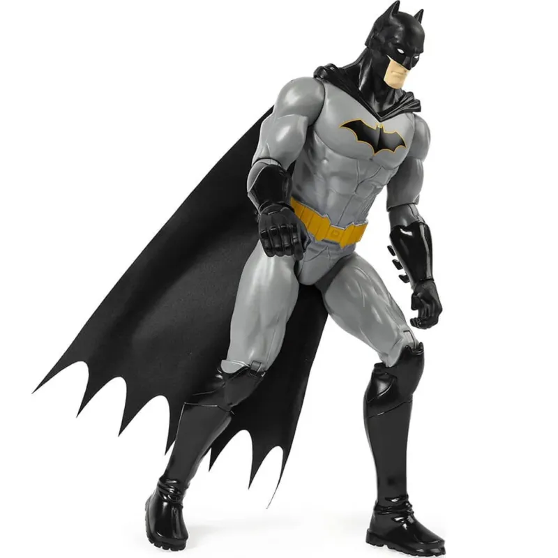Ordina Subito Action Figures Personaggio Batman Costume Grigio Snodato 30cm Giocattolo Bambini
