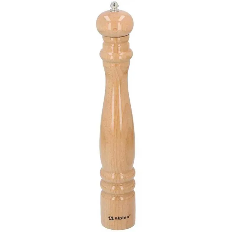 Compra Adesso Macina Sale Pepe in Legno Macinino Macinapepe Manuale Accessori Cucina 36cm