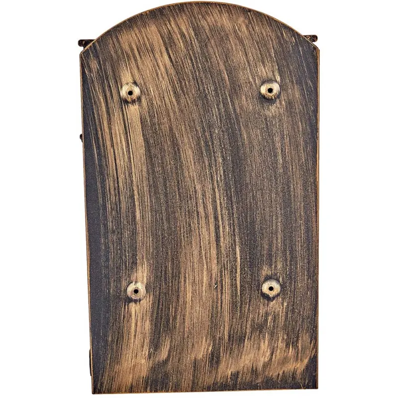 Super Prezzo Cassetta Postale Parete Alluminio Buca Lettere Posta Esterno con Chiave Bronzo