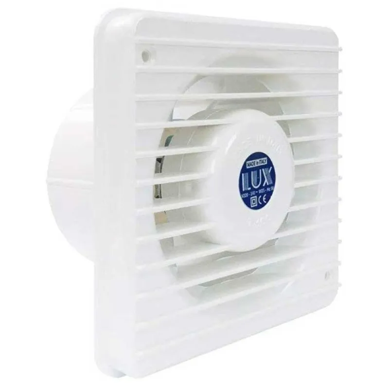 Economico Aspiratore Aria Estrattore Assiale Parete Muro 100mm Odori Fumo Bagno Cucina WC