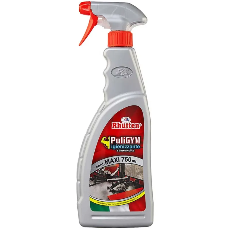 Promo Stagionale Puligym Igienizzante Base Alcolica Pulizia Superfici Attrezzi palestra 750ml
