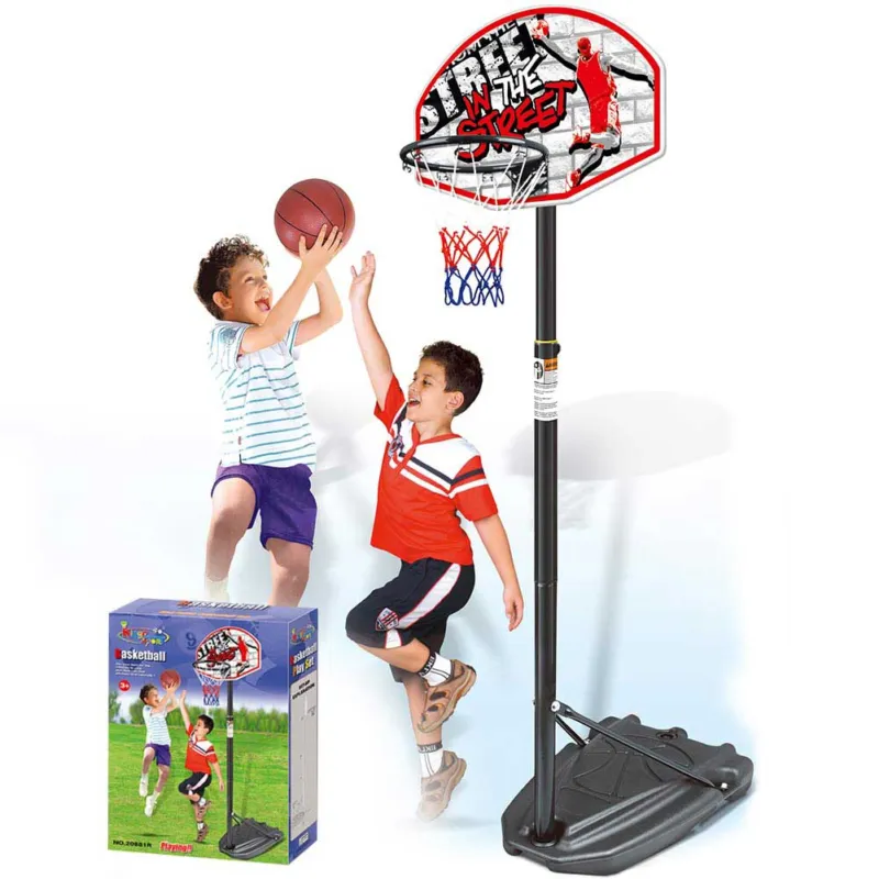 Nuova Collezione Basket Canestro Piantana Per Bambini Altezza Regolabile 230cm Base Riempibile
