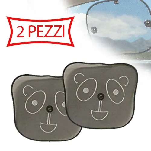 Promozione Esclusiva Parasole Per Auto Set 2 Pezzi Baby 44x38cm Taglia Unica Protezione Raggi Solari