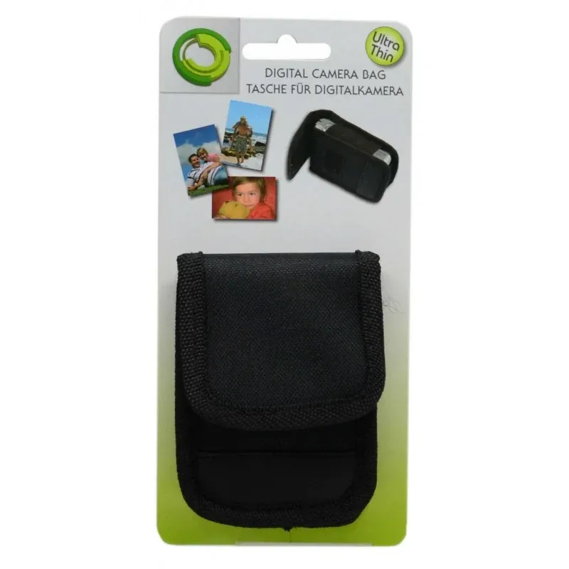 Acquista Ora Custodia Per Fotocamera e Videocamera Universale In Tela Chiusura a Strappo Nero