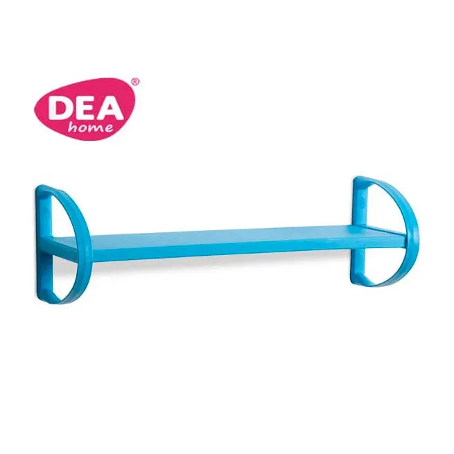 Mensola Amadeus 62 Master con supporti 60x21x21 cm Blu Dea Home Esclusivo