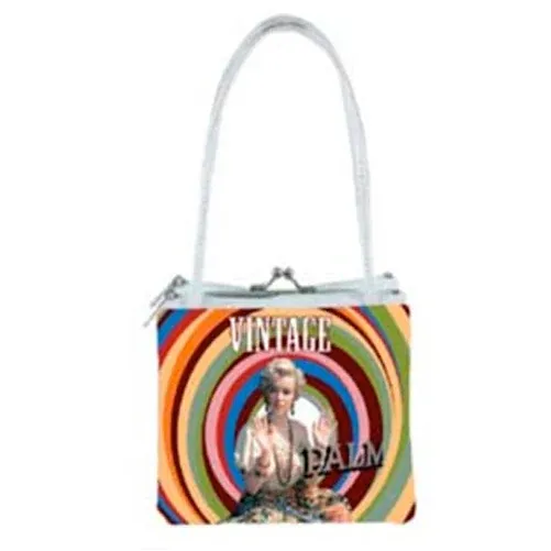Borsa Borsetta Portamonete Vintage Marilyn Monroe Multicolore Prezzo Scontato