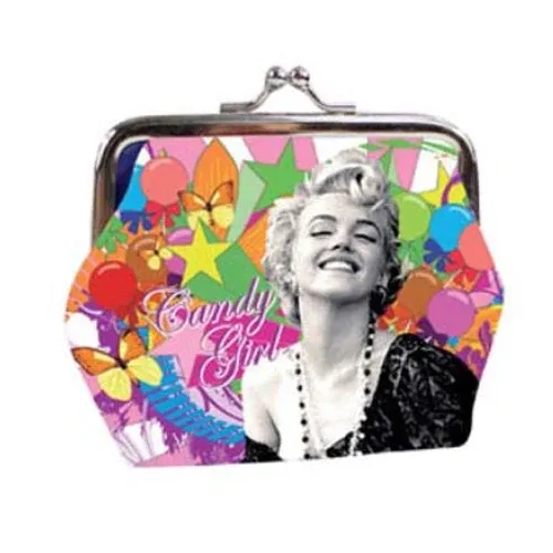 Pochette Portamonete Clic Clac Marilyn Monroe Candy Multicolor A Buon Prezzo