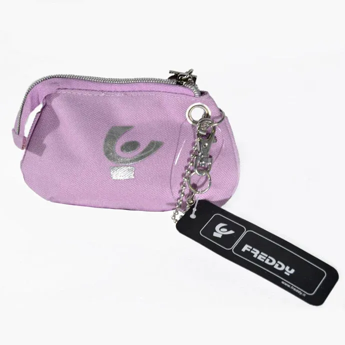 Portafoglio Porta Soldi Monete con Gancio e Calamita freddy Dance Colore Rosa Spedizione Espresso
