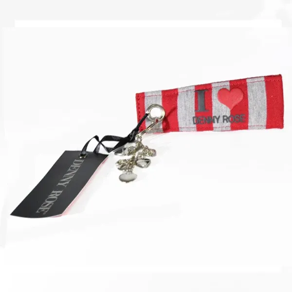 Portachiavi "I Love Denny Rose" Decorazione PVC con Catenina Saldi