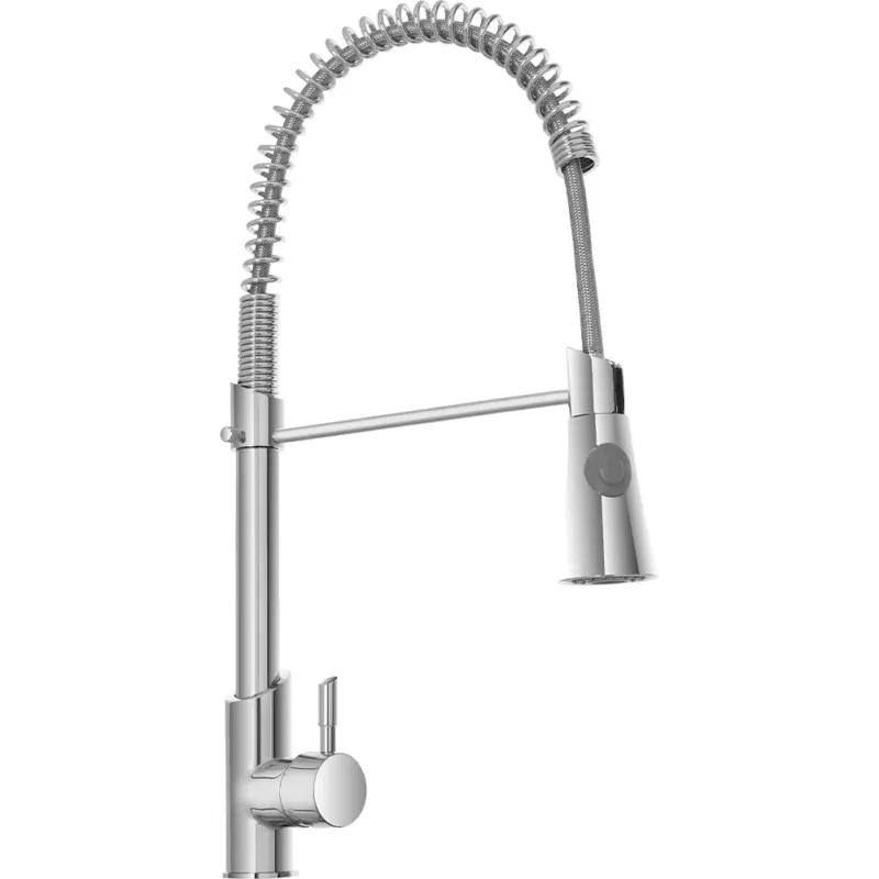 Offerta Speciale Rubinetto Miscelatore Lavello Doppia Funzione con Canna a Molla Orientabile