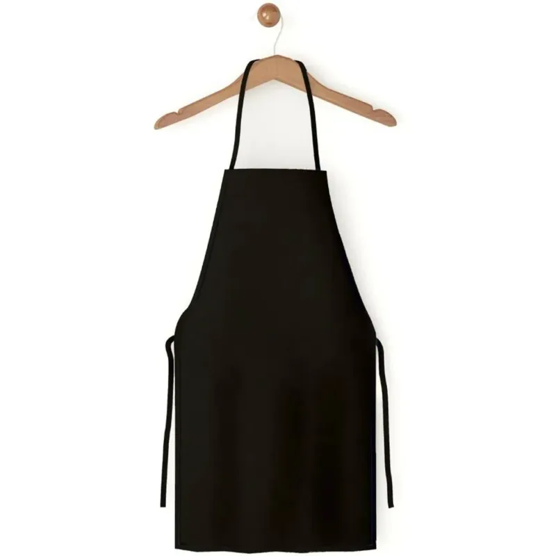 Promozione Esclusiva Grembiule da Cucina BBQ Barbecue Nero 85x65 cm Multiuso Ristorante Chef Cuoco