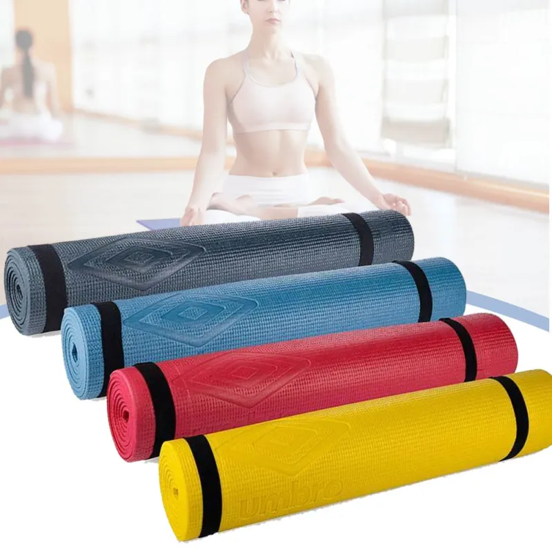 Tappetino Yoga Antiscivolo 175 x 60 cm Ideale x Palestra Umbro 4 colori assortiti Saldi