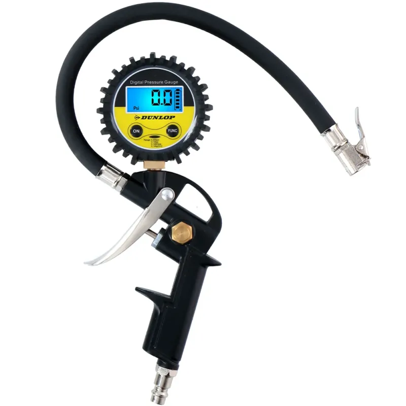 Più Venduto Manometro Digitale per Auto Bici Moto con Attacco Universale Tubo Aria da 30cm