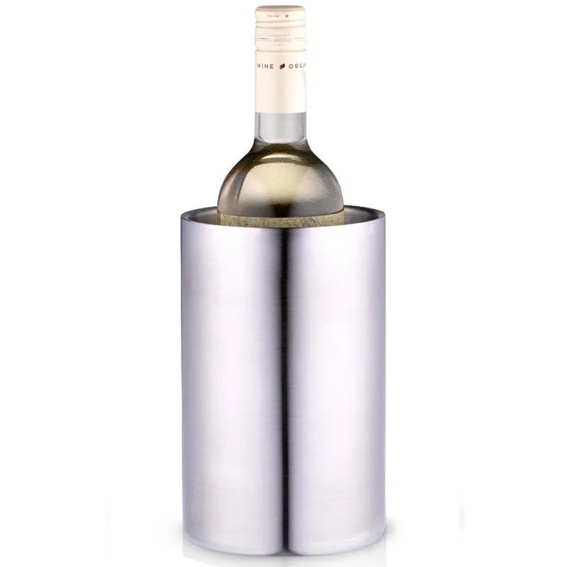Ultime Pezzi Refrigeratore Termos per Bottiglie di Vino e Champagne in Acciaio Doppia Parete
