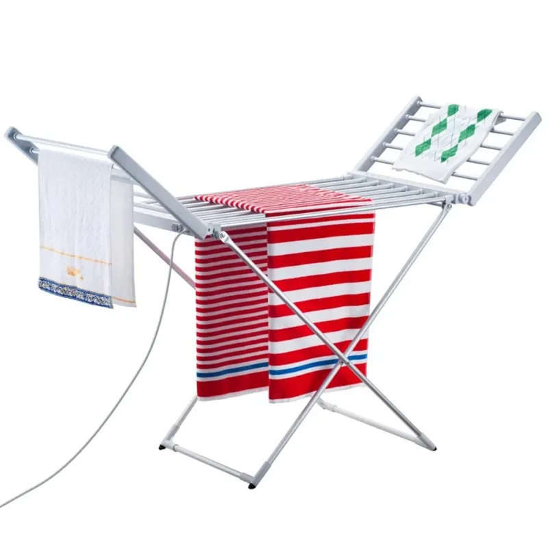 Stendibiancheria Elettrico 220W Stendino Asciugabiancheria Pieghevole Alluminio Di Tendenza