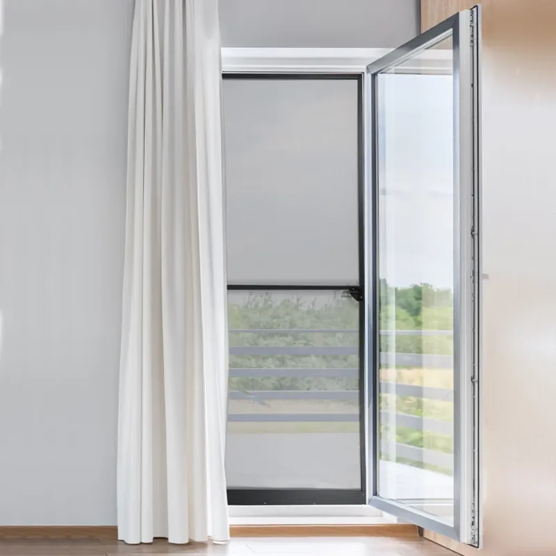 Zanzariera per Porte Nera con Chiusura Magnetica e Cerniere 100 x 215 cm Robusta Vendita Finale