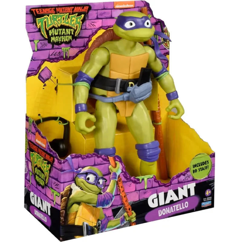 Teenage Mutant Ninja Turtles Donatello Articolato Fosforescente Gioco Idea Regalo Ultime Pezzi