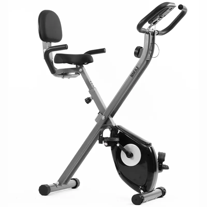 Promozione Cyclette Pieghevole Fitness Bici Allenamento Cardio Spinning Bike con Sediolino