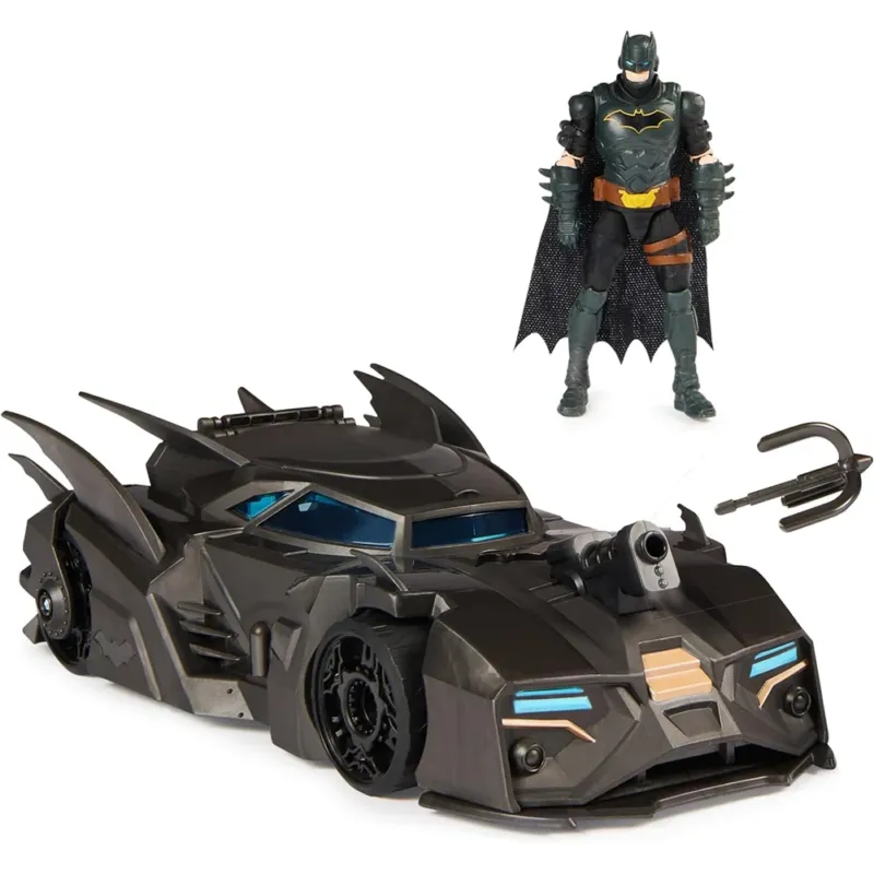 Soddisfatti O Rimborsati Spin Master DC Comics Crusader Batmobile Playset con Figura di Batman da 10 cm