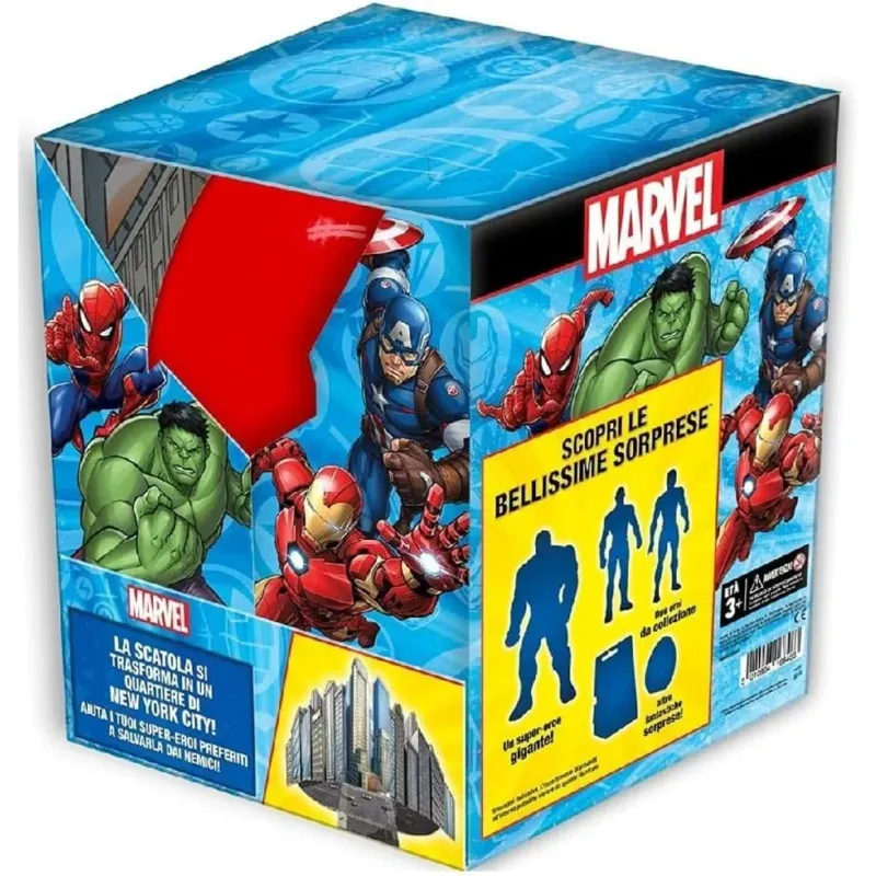 Consegna Rapida Marvel Sorpresovo Uovo con Sorprese Scatola Trasformabile in Quartiere New York