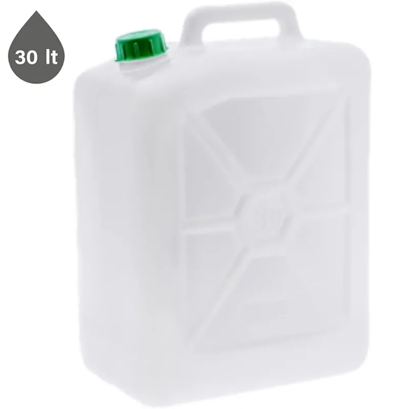 Tanica per Liquidi e Oli Capacità 30 Litri Fusto con Manico e Tappo Anti Perdita Prezzo Basso