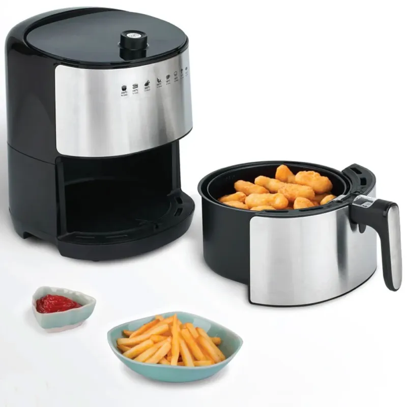 Bestseller Friggitrice ad Aria Calda Golden Airfryer 3,2 LT AF 68 A Timer 60 Minuti 1500 W