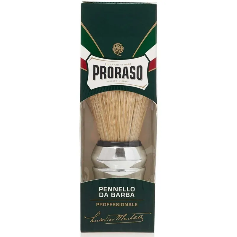 Offerta Proraso Pennello Spazzola Professionale Barba Setole di Cinghiale 55mm Silver