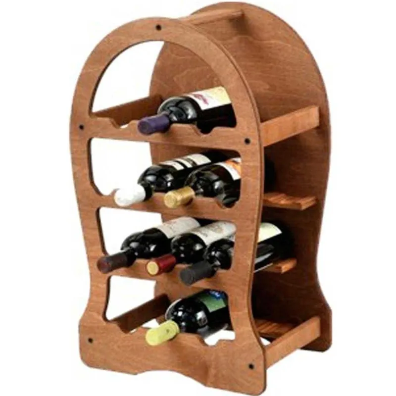 Affare Cantinetta Porta Bottiglie Vino Da Terra In Legno Scuro 13 Posti Casa Ristorante