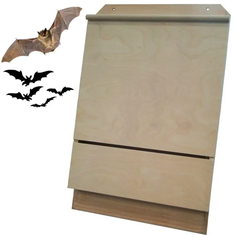 Quantità Limitata Casetta Per Pipistrelli In Legno Bat Box Giardino Rifugio Nido Antizanzare