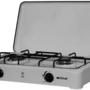 Fornello a Gas 2 Fuochi Accensione Manuale Cucina da Campeggio Fiamma Regolabile Compra Oggi Stesso