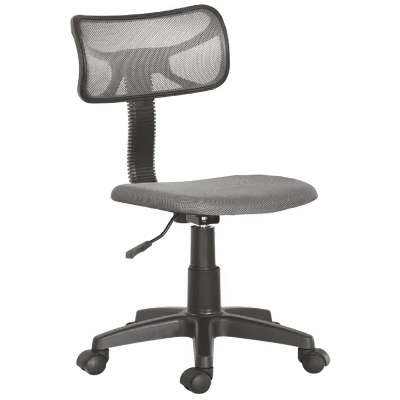 Offerta Limitata Sedia Girevole 5 Ruote Ufficio Cameretta Scrivania Schienale Ergonomico Grigio