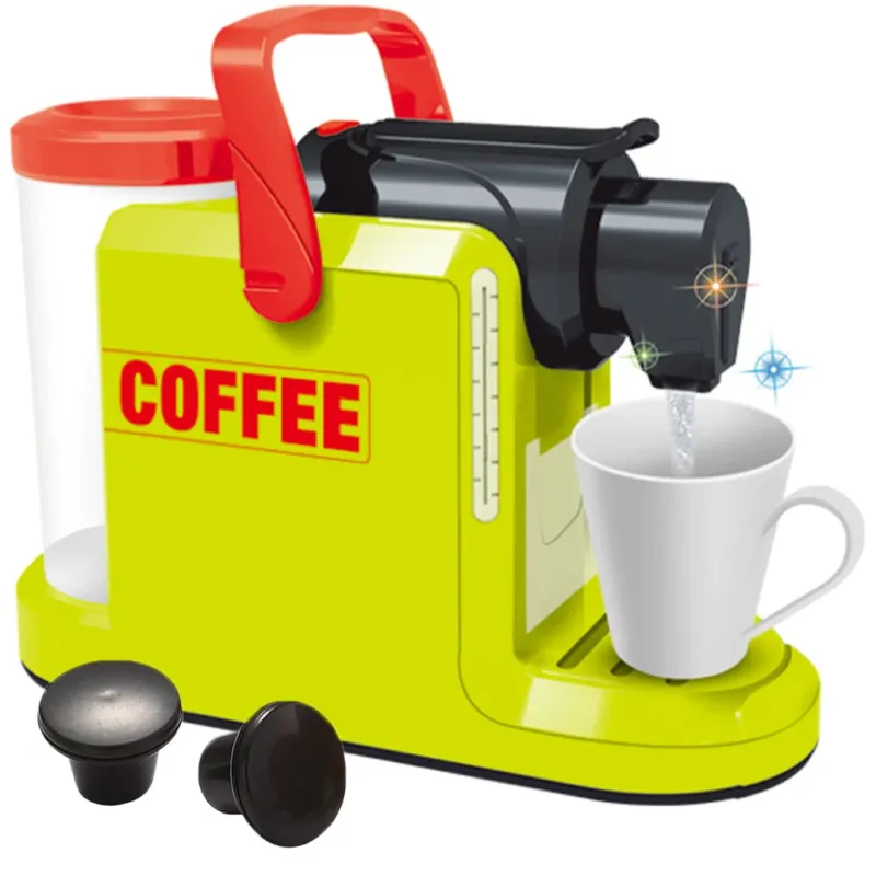 Macchina per il Caffè Giocattolo con Capsule Gioco per Bambini Idea Regalo Pagamento Sicuro