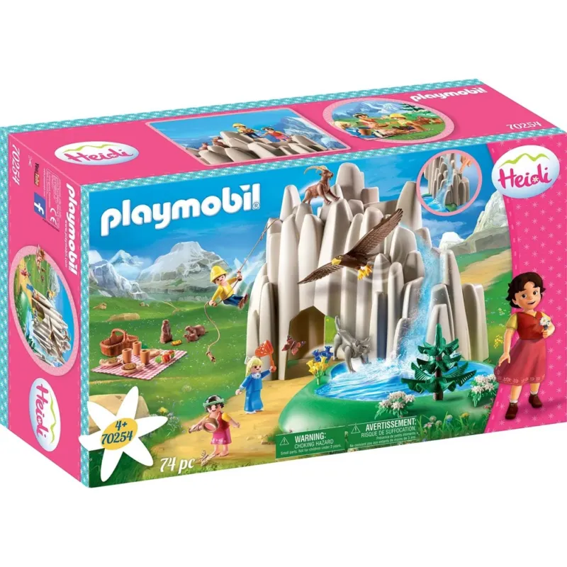 Quantità Limitata Playmobil Heidi Lago di Cristallo Include Heidi Peter Clara e Pompa d‘Acqua