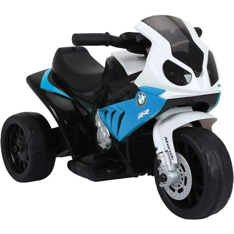 Sconto Moto Elettrica per Bambini BMW Motocicletta Gioco Luci e Suoni Blu Idea Regalo