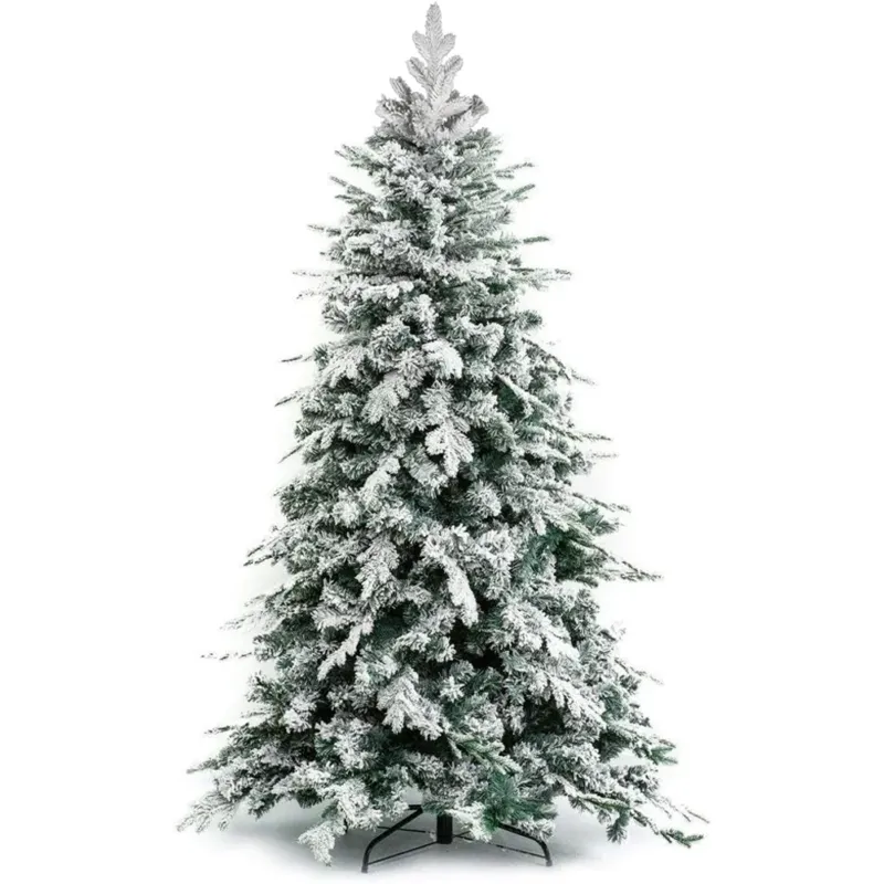 Albero di Natale Innevato Artide 210 cm Folto Foltissimo Realistico 948 Punte Affare