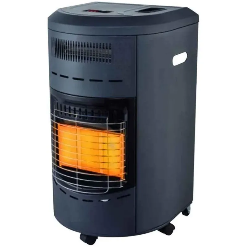 Saldi Stufa a Bombola Gas GPL 15Kg In Metallo 3 Potenze Regolabili 4200W Nero