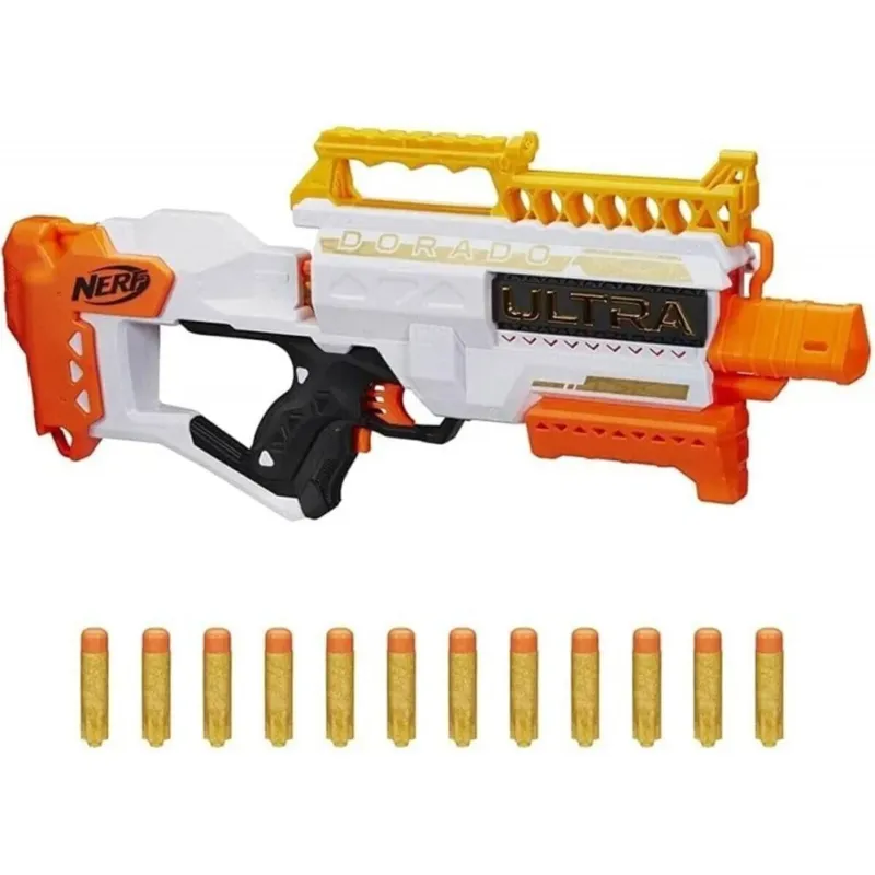 Compra Online Nerf Hasbro Ultra Dorado Blaster con 12 Proiettili Fucile Giocattolo Idea Regalo