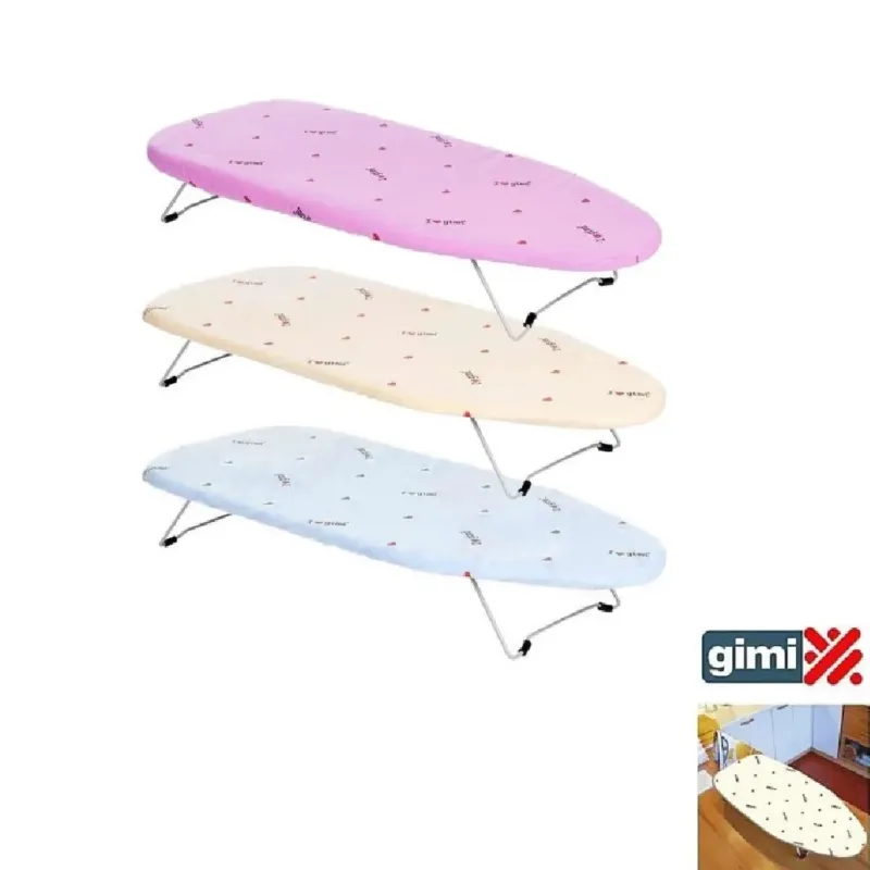 Sconto Asse da Stiro Gimi Portatile Salvaspazio Pieghevole 73x32cm Casa Hotel Vacanza