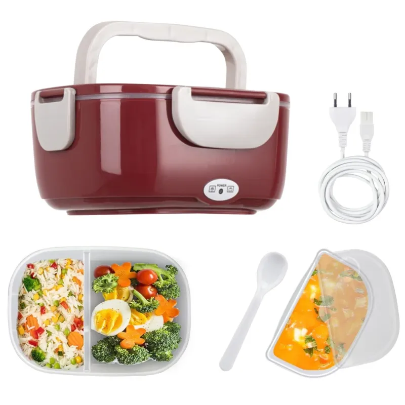 Scaldavivande Portatile Bordò Porta Pranzo Termico Elettrico Ricaricabile Offerta Speciale