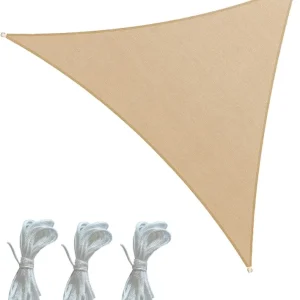 Tenda Triangolare Vela Antiriflesso Ombreggiante Anti UV Versatile 5x5x5mt Occasione Imperdibile
