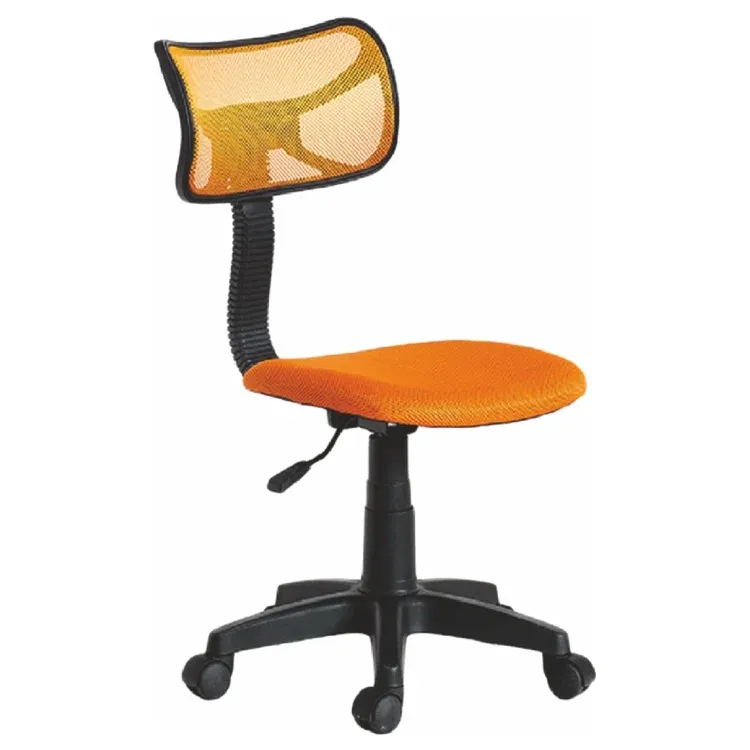 Sedia Scrivania Cameretta Arancio Girevole Altezza Regolabile Design Ergonomico Prezzo Conveniente