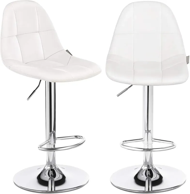Sgabello Bar kit 2pz Altezza Regolabile Seduta Ergonomica Girevole a 360° Compra Online