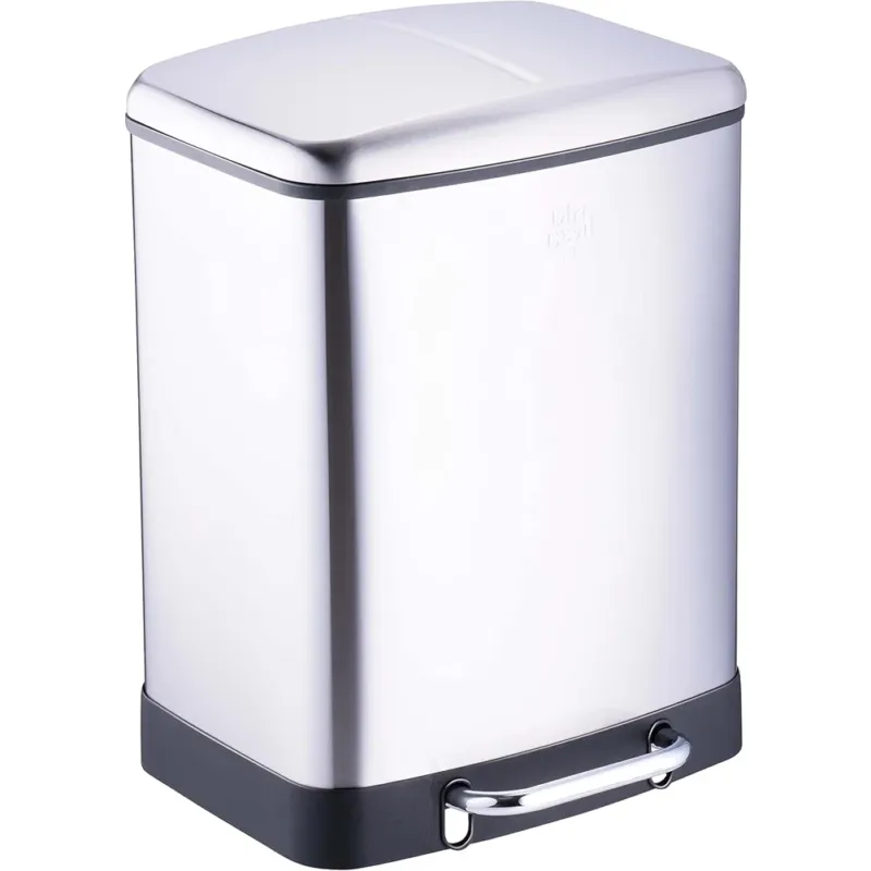 Dirt Devil Pattumiera Doppia 2x12 l Acciaio Inossidabile Antiodore 37x34.4x50cm Compra Adesso