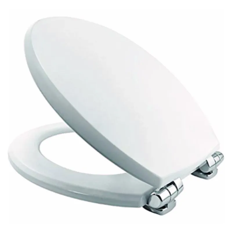Prezzo Scontato Copriwater Tavoletta WC Universale Legno Mdf Cerniere Cromate Antiruggine