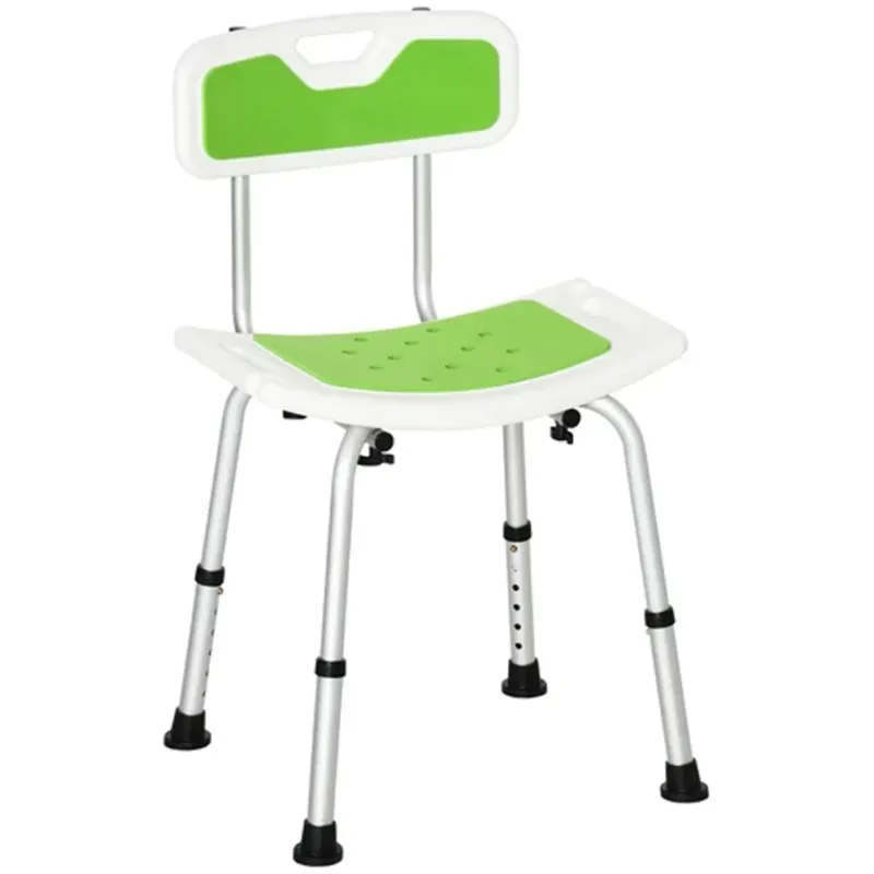 Sconto Sedia per Doccia con Altezza Regolabile in 6 Livelli Sedile Bagno Antiscivolo