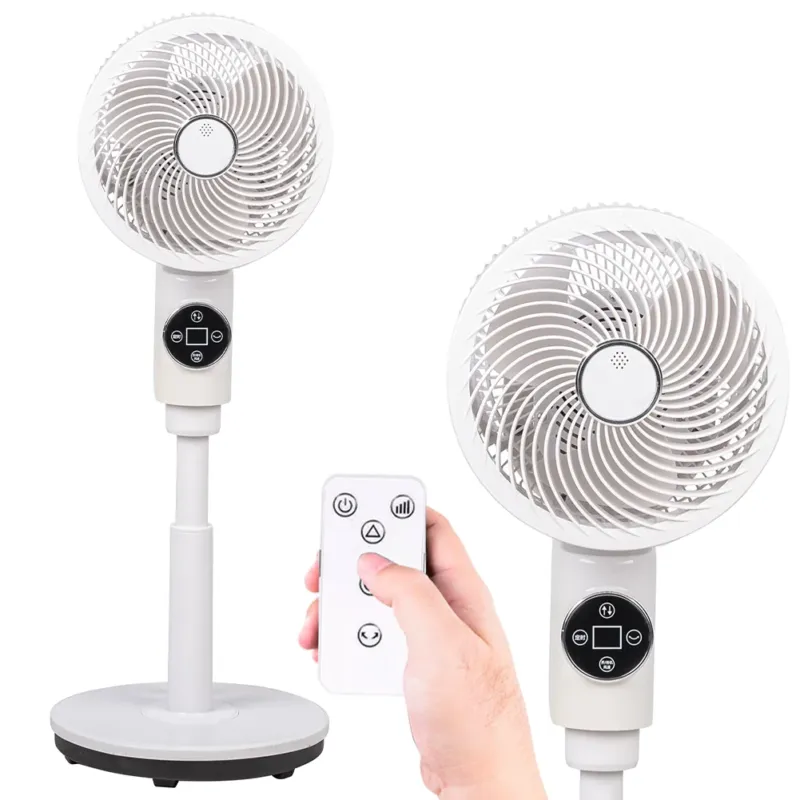 Ventilatore a Piantana 50 W Telecomando 6 Velocità Timer e Base Antiribaltamento Sconto
