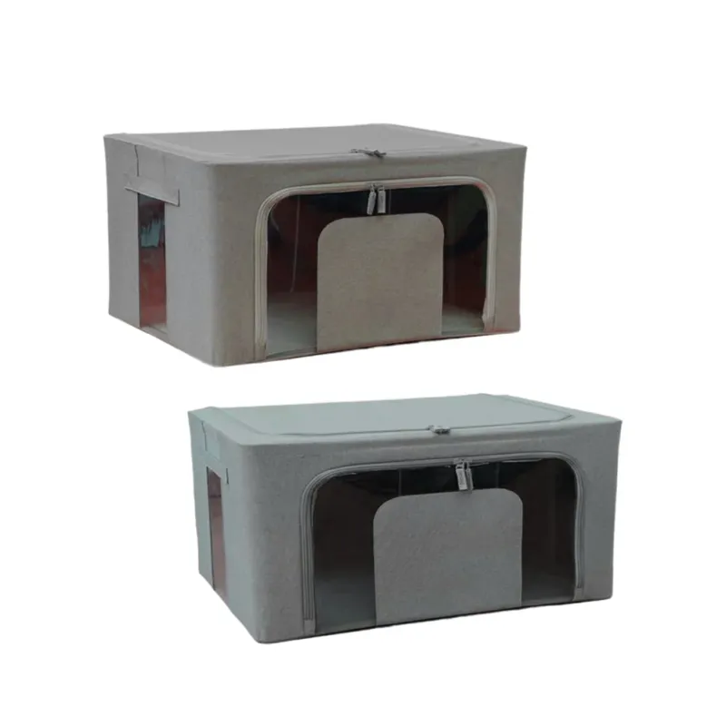 Saldi Scatole per Armadio Pieghevoli 2 pezzi 50x40x22 cm Antipolvere e Impermeabili