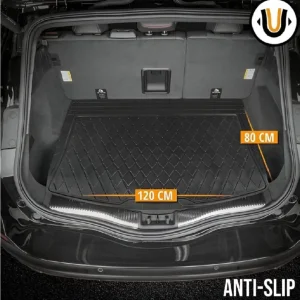 Tappetino Protezione Bagagliaio in Gomma PVC Universale Antiscivolo 80x120 cm Di Tendenza