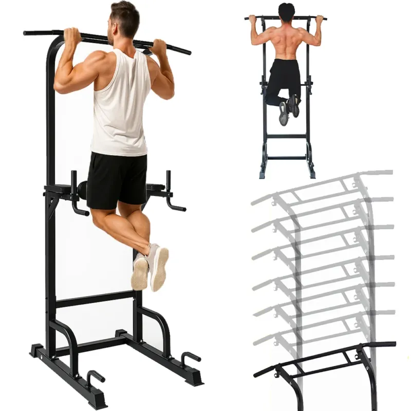 Compra Adesso Torre Multifunzione Fitness Ginnastica Calisthenics Barra Trazioni Regolabile